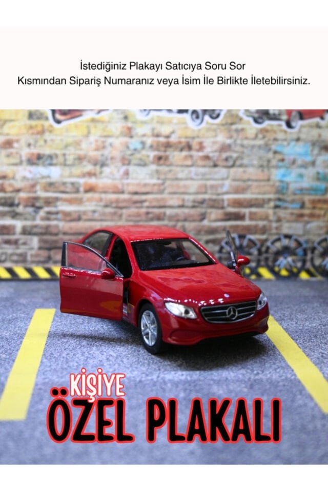 MERCEDES E-400 METAL ARABA KIRMIZI