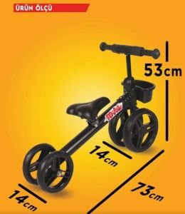 Rival Tay Tay İlk Bisikletim Siyah