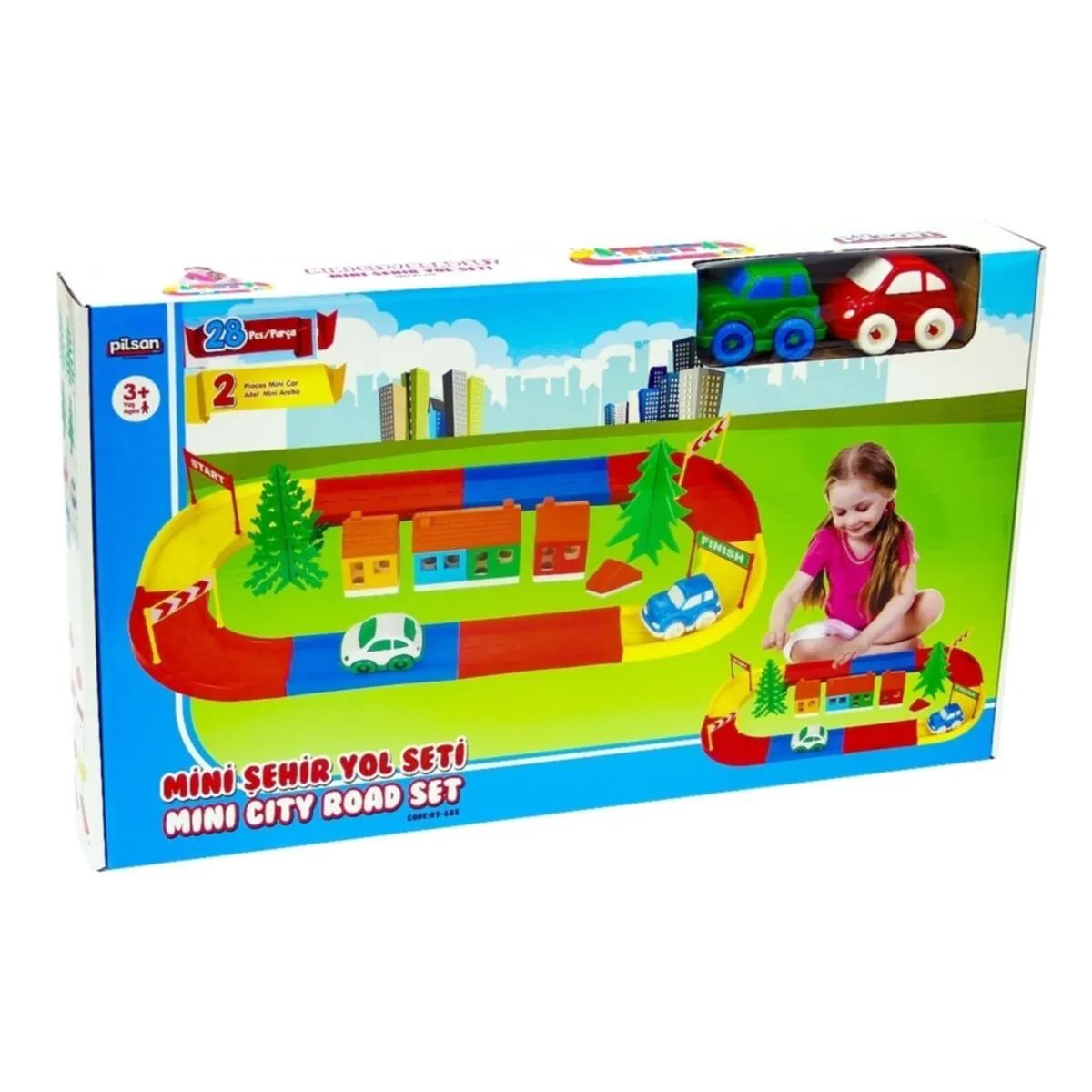 Mini Şehir Yol Seti Pilsan