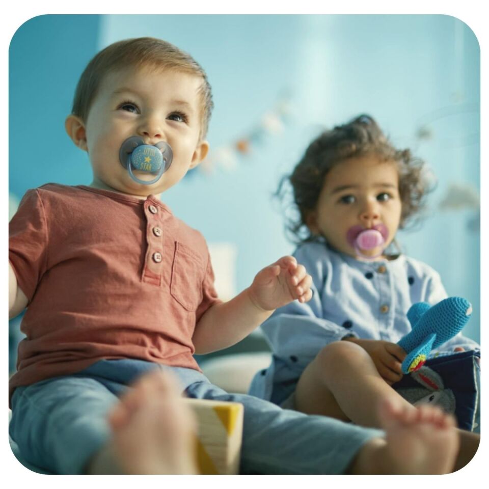 Avent Ultra Soft Emzik 6-18 Ay Erkek SCF223/03