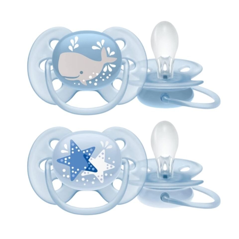 Avent Ultra Soft Emzik 6-18 Ay Erkek SCF223/03