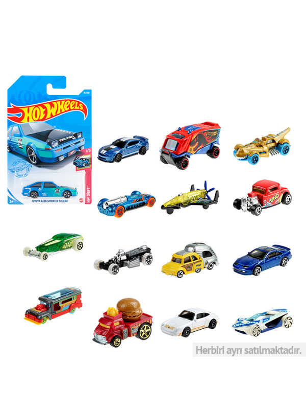 Hotwheels Araba Fırsat Ürünü - Karışık 10 Adet