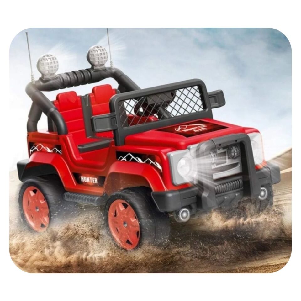 Dolu Hunter 12V Uzaktan Kumandalı Akülü Araba 8081