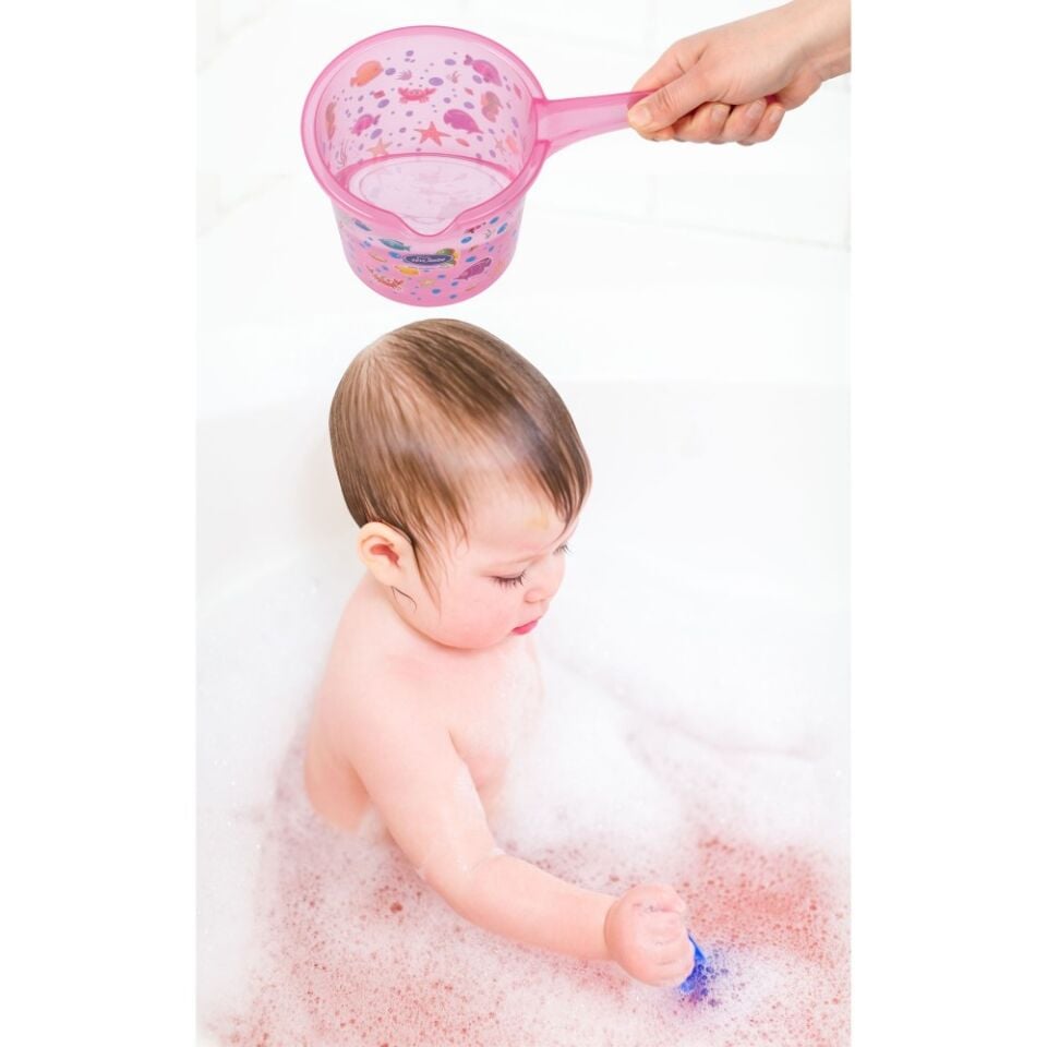Sevi Bebe Desenli Seffaf  Masrapa Pembe
