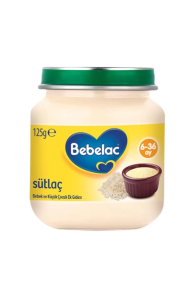 Bebelac Organik Sütlaç Püresi 6+ Ay 125 gr