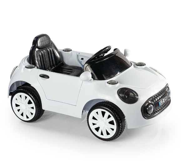 Dolu Willy 12 V Battery Operated Akülü Araba Beyaz 36 m+ 8093