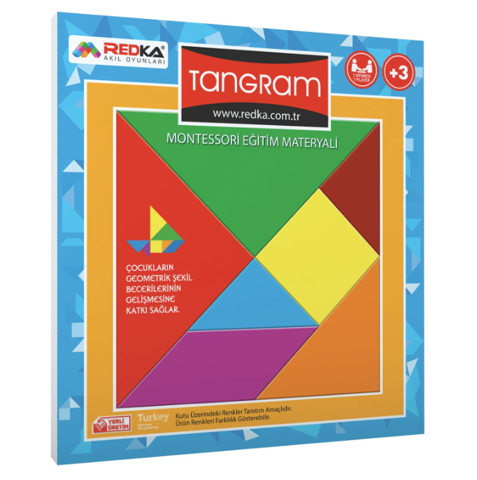 REDKA RENKLİ TANGRAM