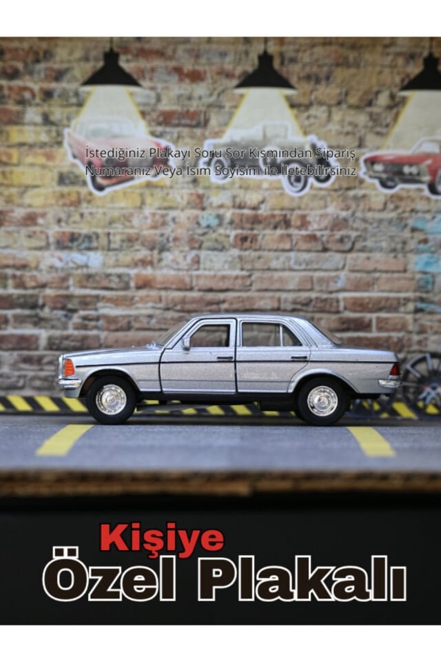 Mercedes W123 Metal Araba GRİ