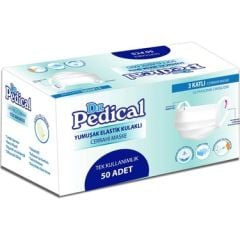 Dr. Pedikal Maske Kutulu 50'Li