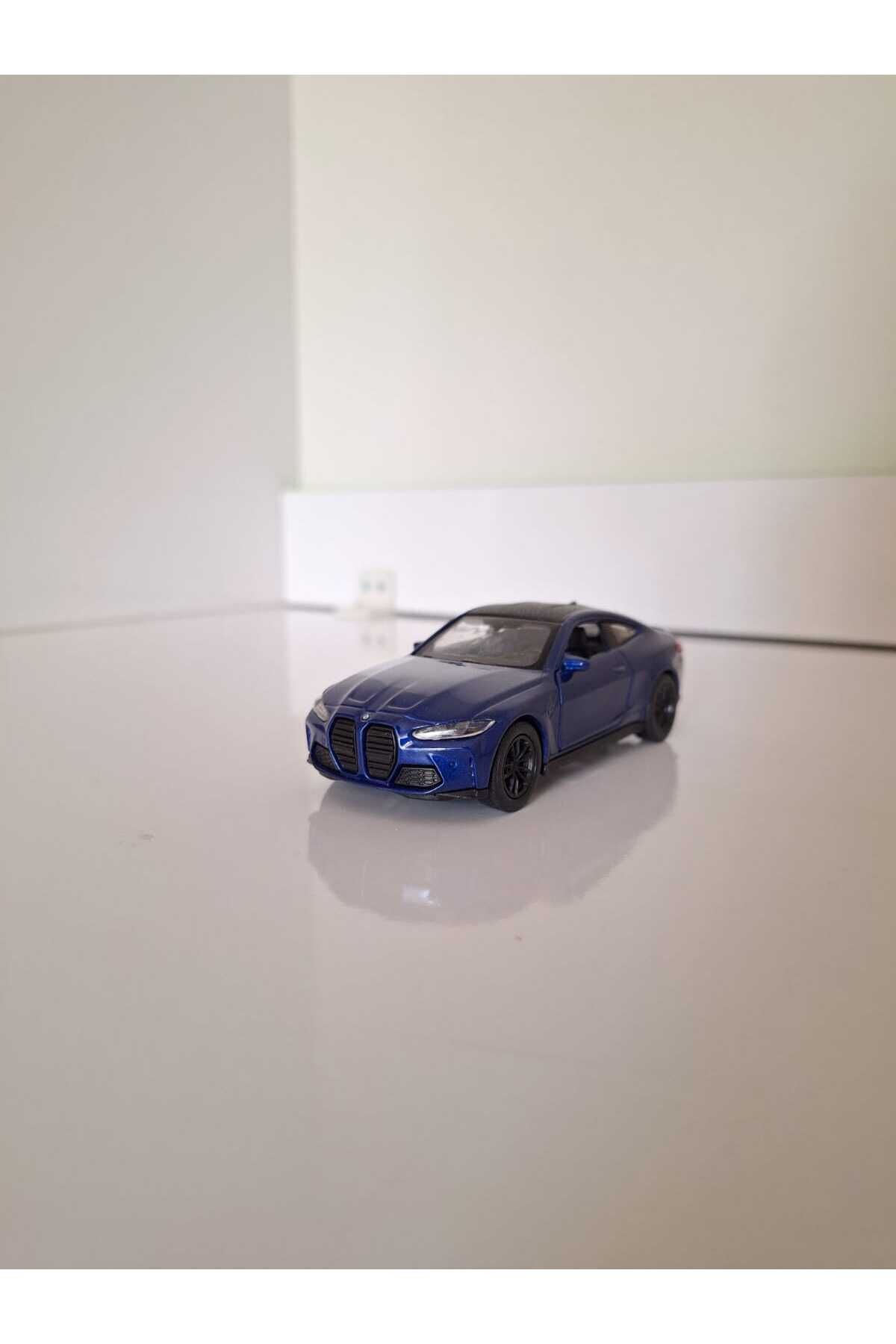 BMW M4 Competition Metal Araba Mavi Renk