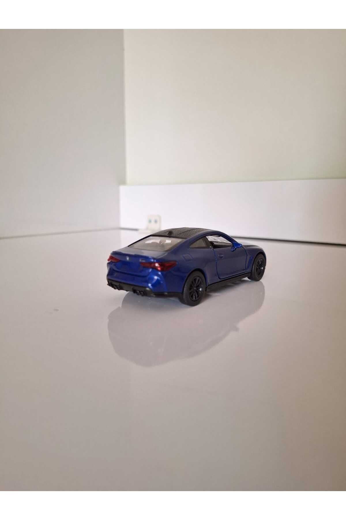 BMW M4 Competition Metal Araba Mavi Renk