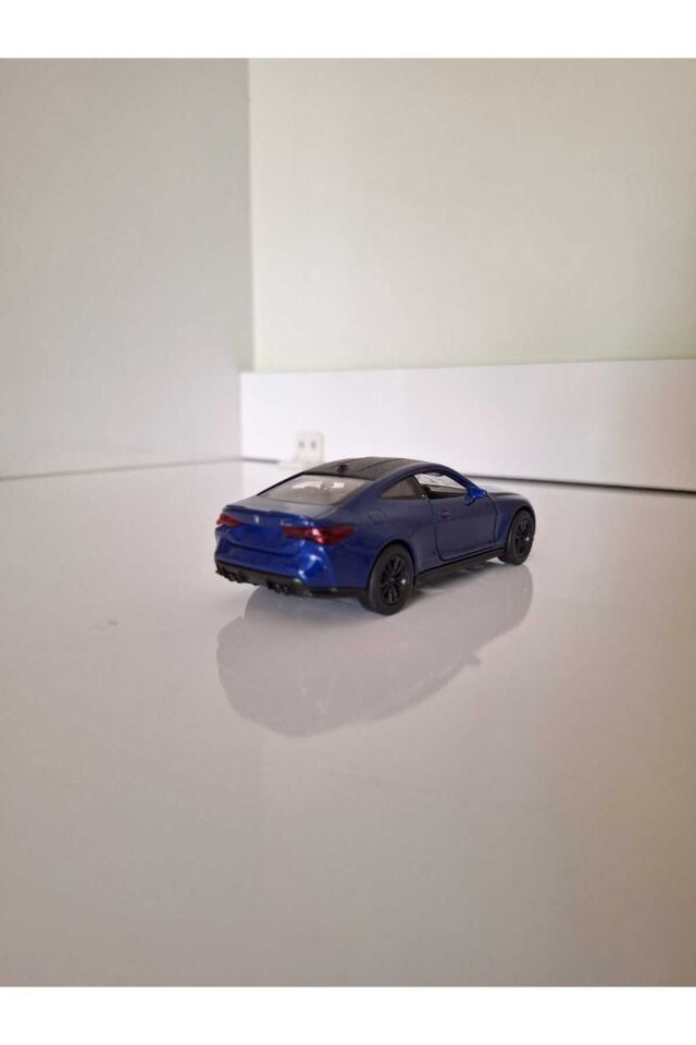 BMW M4 Competition Metal Araba Mavi Renk