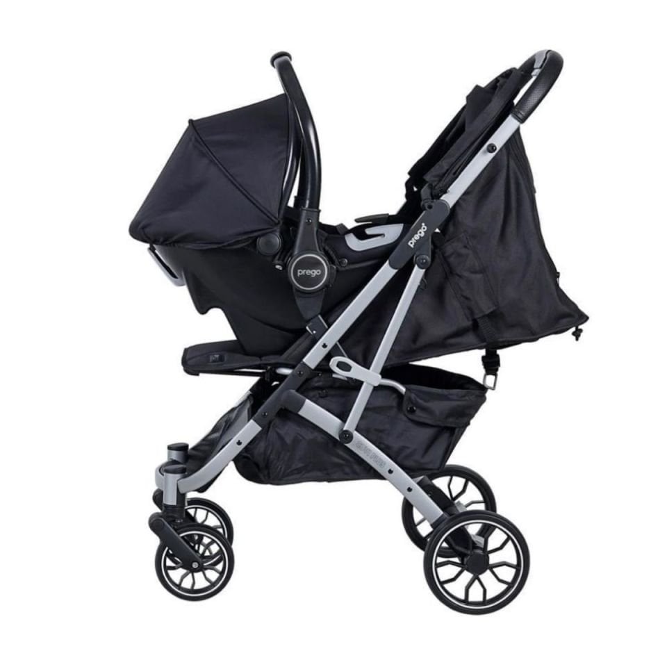 Prego Covi Plus Travel Sistem Bebek Arabası Siyah 2030