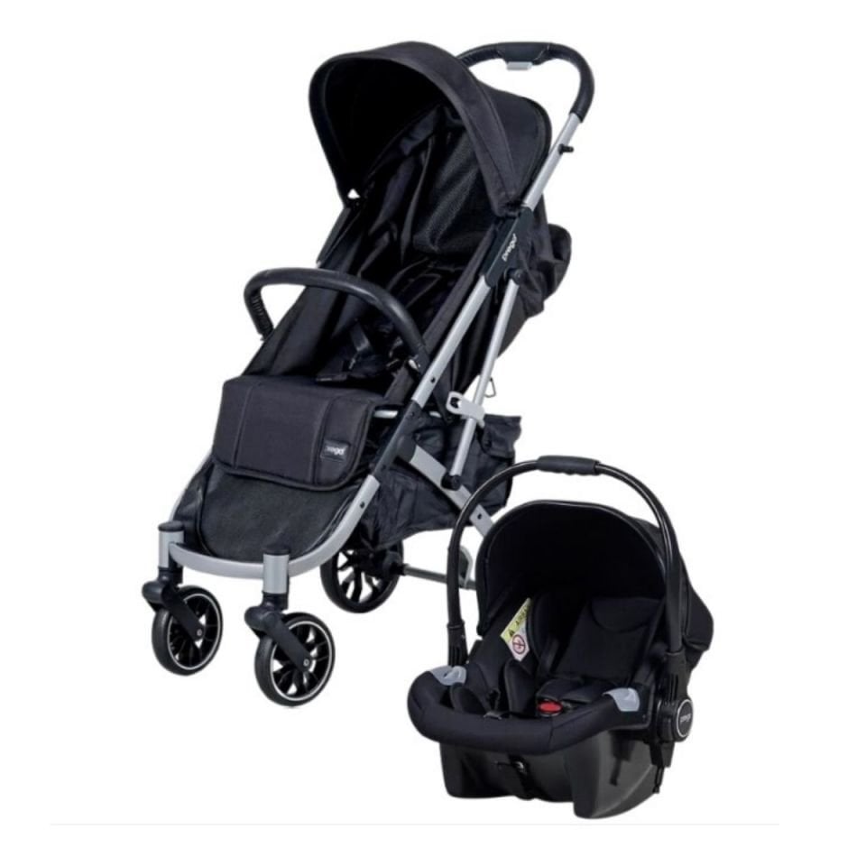 Prego Covi Plus Travel Sistem Bebek Arabası Siyah 2030
