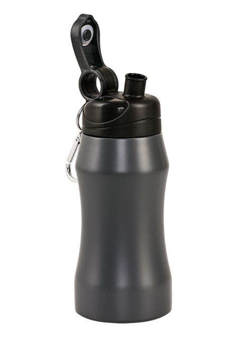 Mikro Çelik Matara 500 Ml Gri