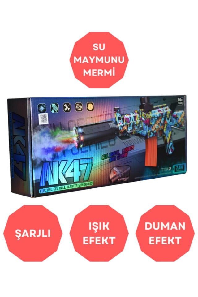 DUMAN VE SU ATAN GRAFITTI TÜFEK