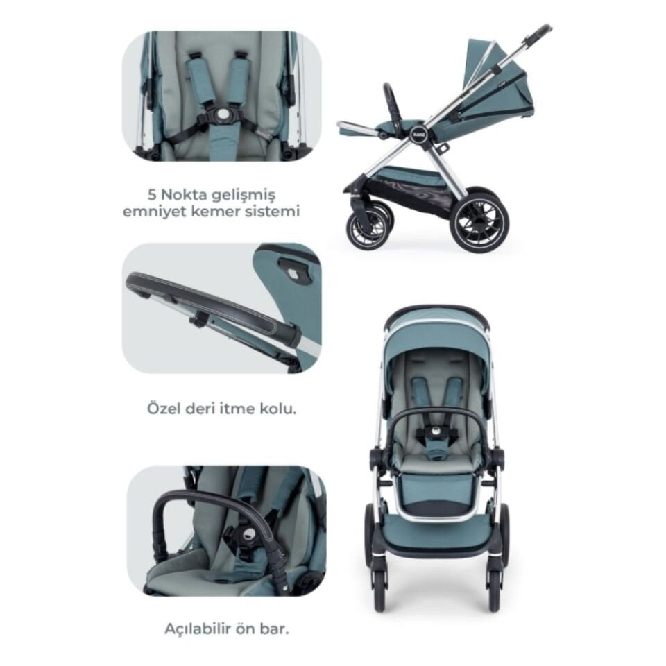 Kanz Explorer Travel Sistem Bebek Arabası Hunter