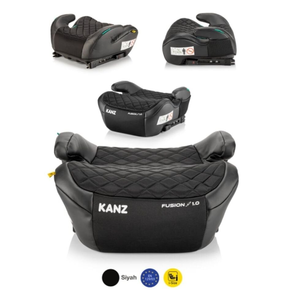 Kanz Fusion İsofixli OtoKoltuğu Yükselticisi Siyah