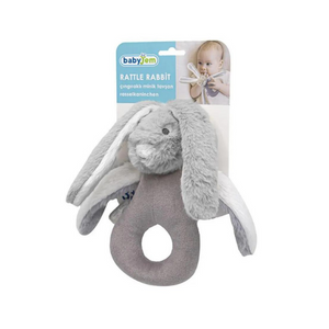 Babyjem Çıngıraklı Mini Tavşan Gri 842