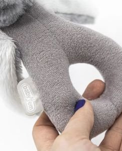 Babyjem Çıngıraklı Mini Tavşan Gri 842