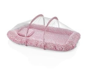 Babyjem Cibinlikli Uyku Pedi Pembe Kare