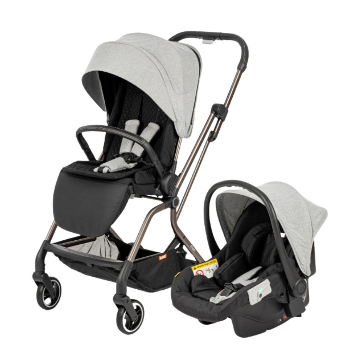 Kanz Smart Travel Sistem Bebek Arabası Gri