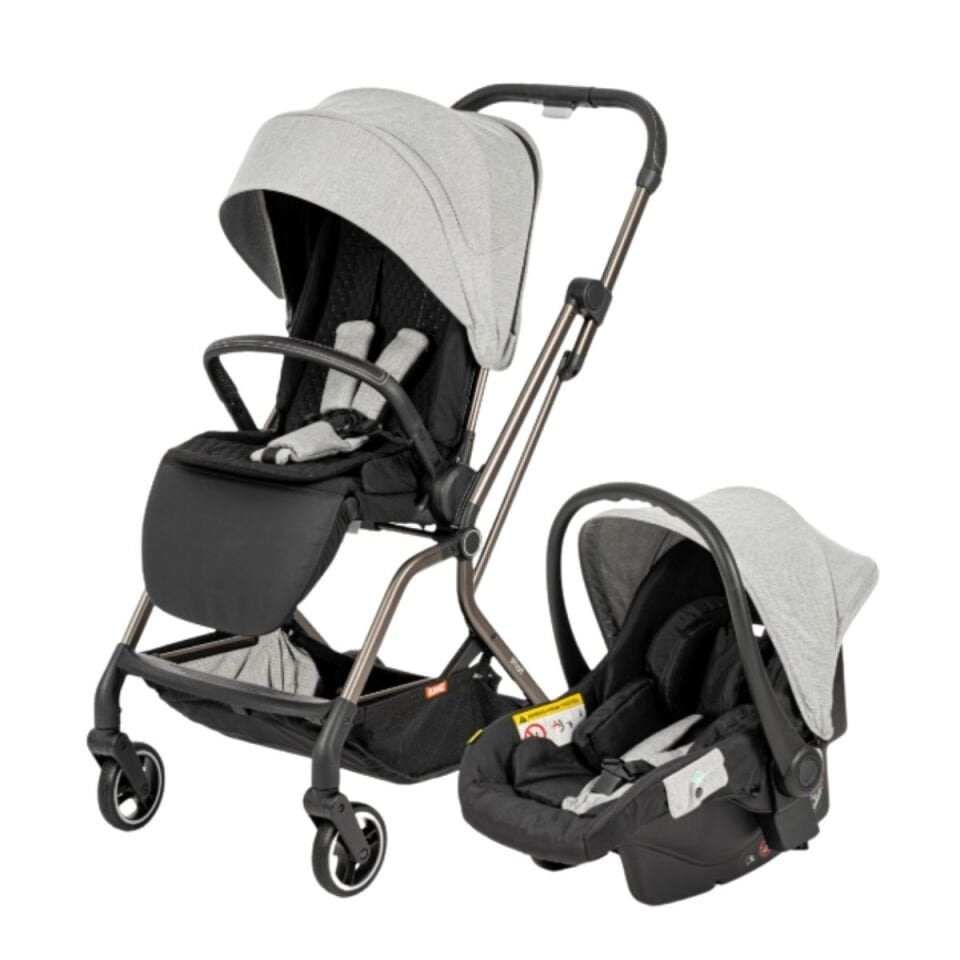 Kanz Smart Travel Sistem Bebek Arabası Gri