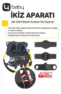 4 Baby İkiz Aparatı