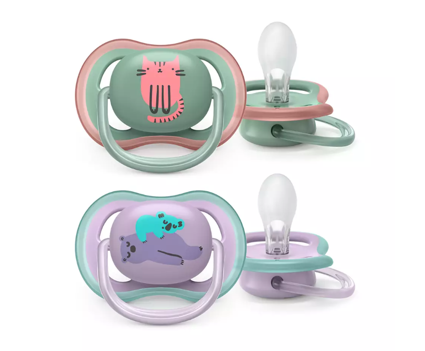 Avent 2'li  Ultra Air Emzik Kız 6-18 Ay SCF085/18