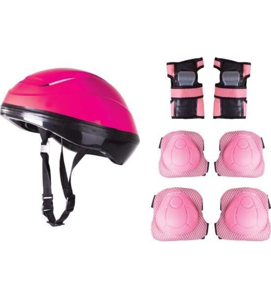 FurkanToys Kas Dizlik Ve Dirseklik Seti Pembe FR58833