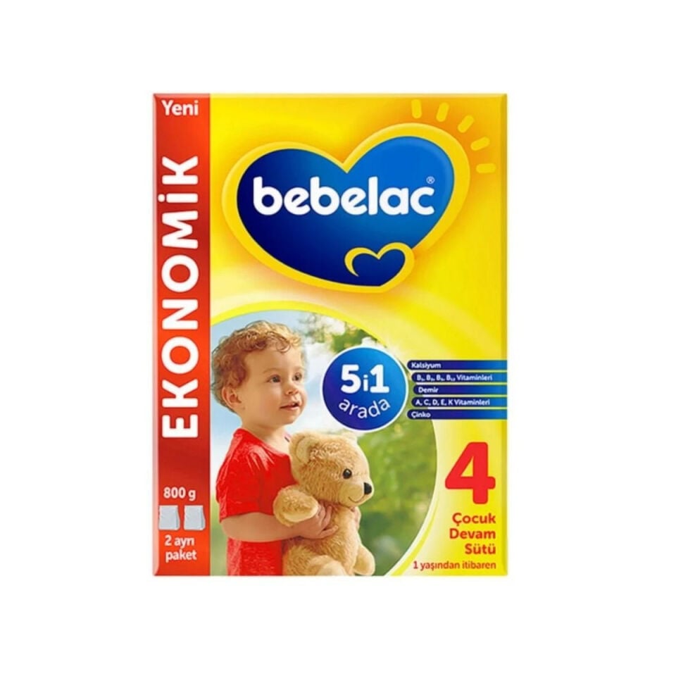 Bebelac 4 Çocuk Devam Sütü - 800 gr