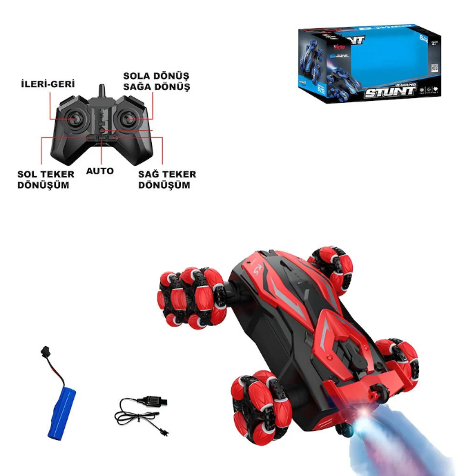 VARDEM SARJLI 6 TEKER BUHAR ATAN AKR ARABA