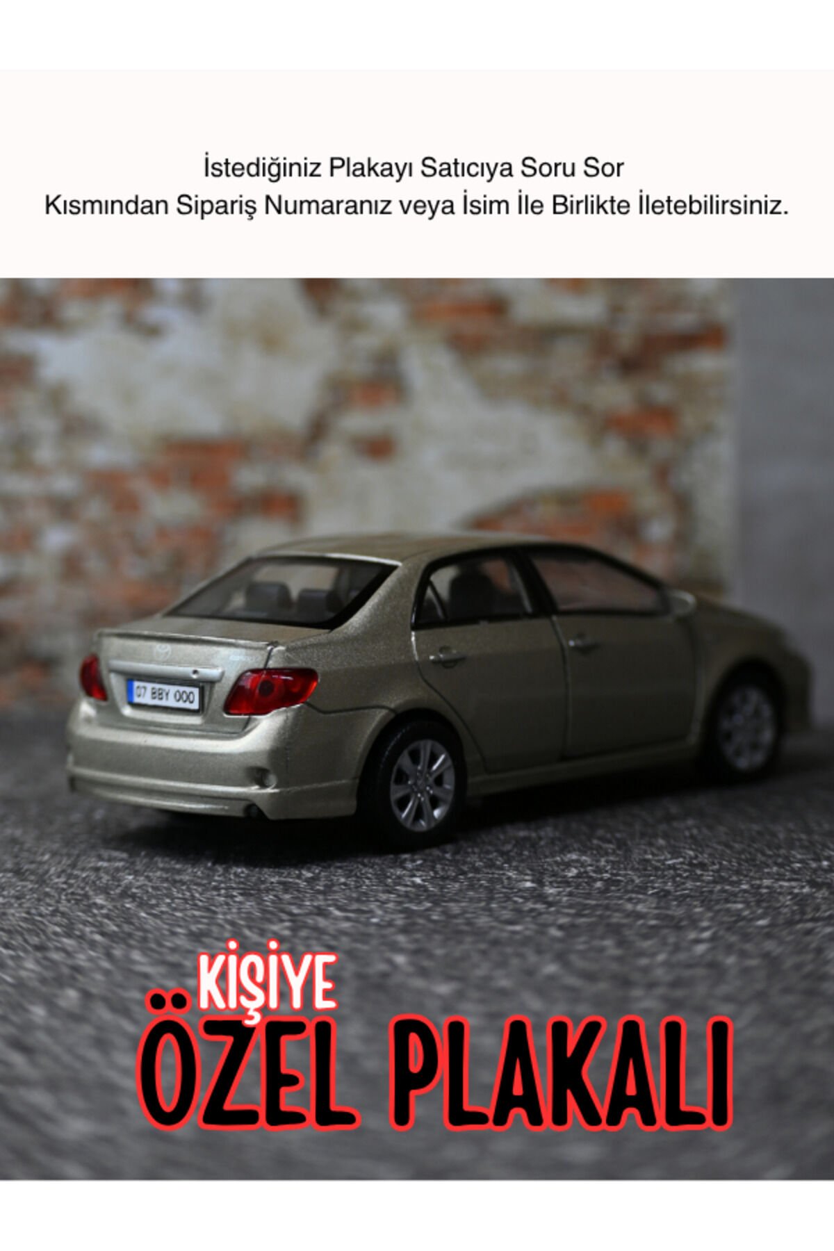 WELLY TOYOTA COROLLA METAL ARABA