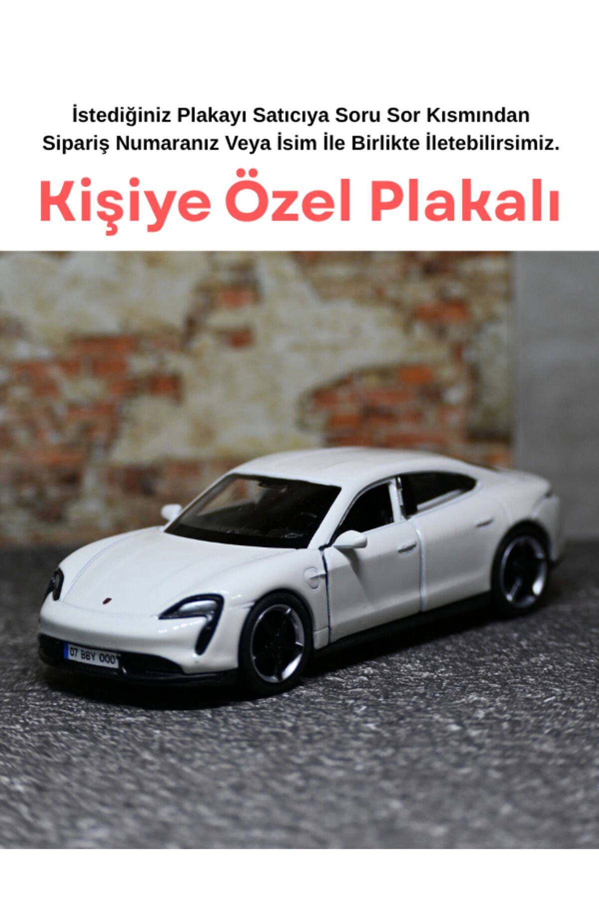 WELLY ÇEK BIRAK PORSCHE TAYCAN TURB