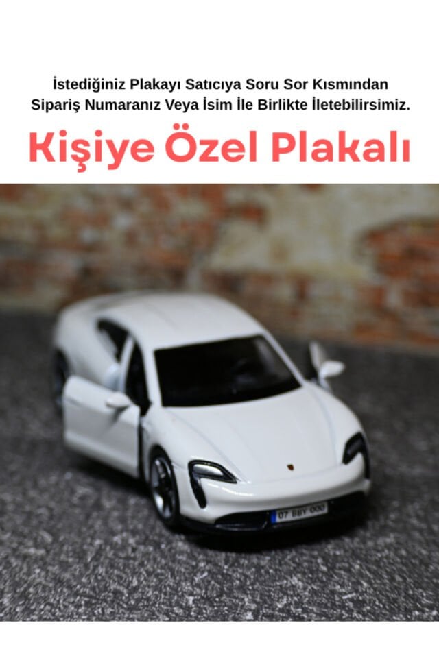 WELLY ÇEK BIRAK PORSCHE TAYCAN TURB