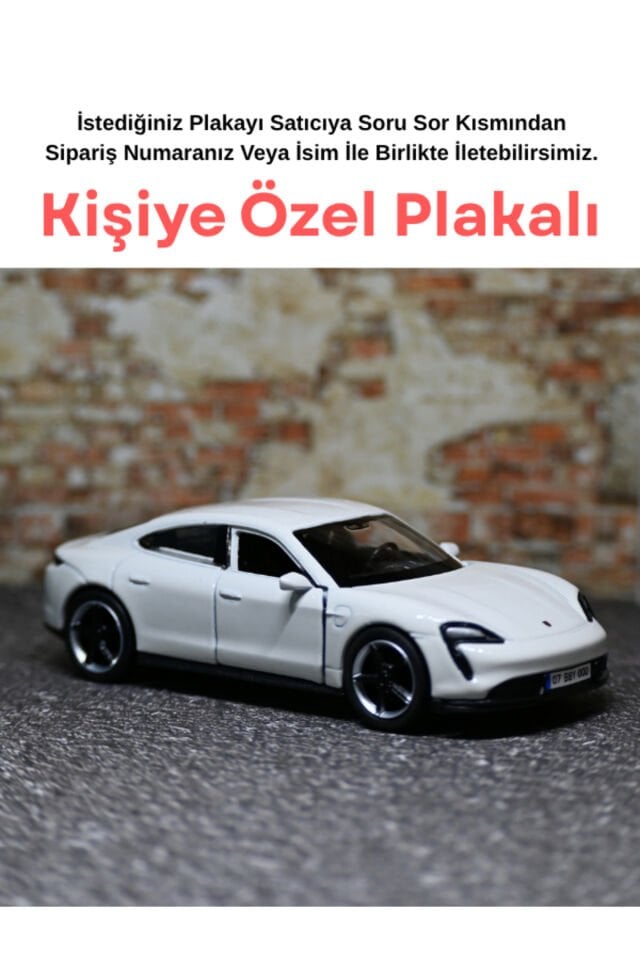 WELLY ÇEK BIRAK PORSCHE TAYCAN TURB