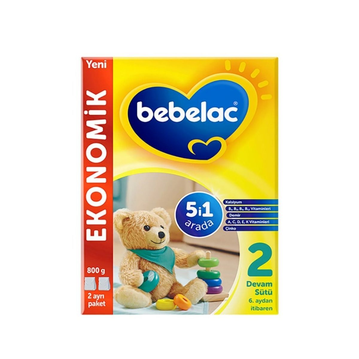 Bebelac 2 Devam Sütü 800 gr