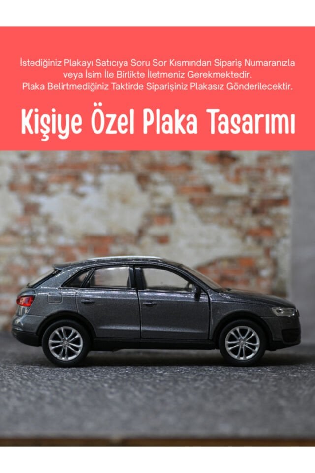 AUDİ Q3 METAL ARABA GRİ