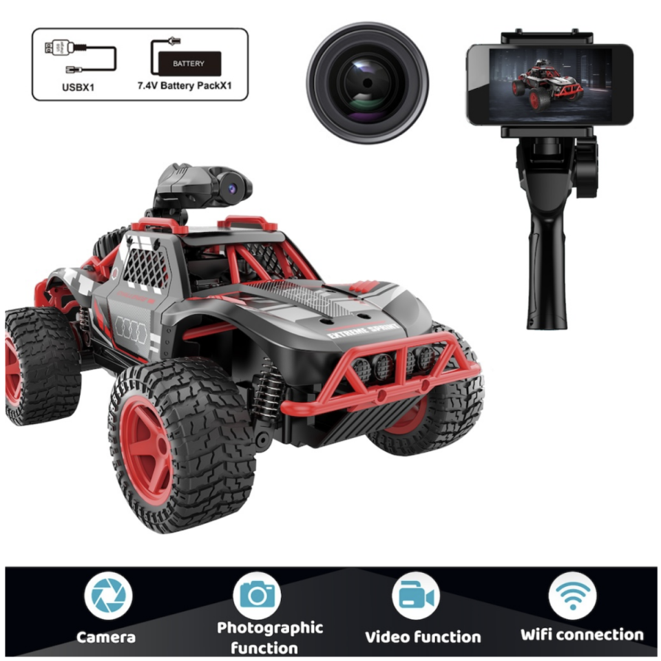 Vardem Uzaktan Kumandalı Full Fonksiyon Şarjlı 2.4G Kameralı Off Road Araba