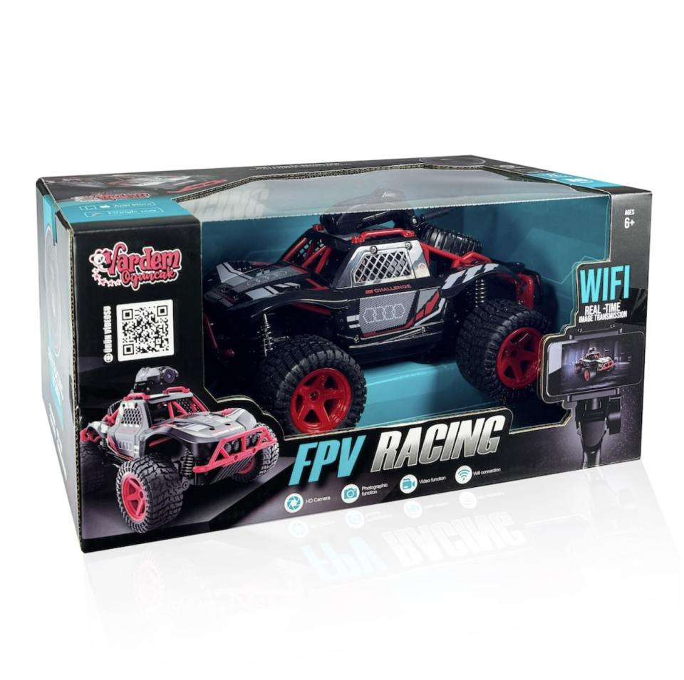 Vardem Uzaktan Kumandalı Full Fonksiyon Şarjlı 2.4G Kameralı Off Road Araba