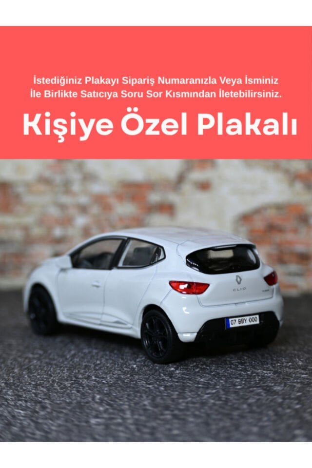 WELLY RENAULT CLIO RS METAL ARABA