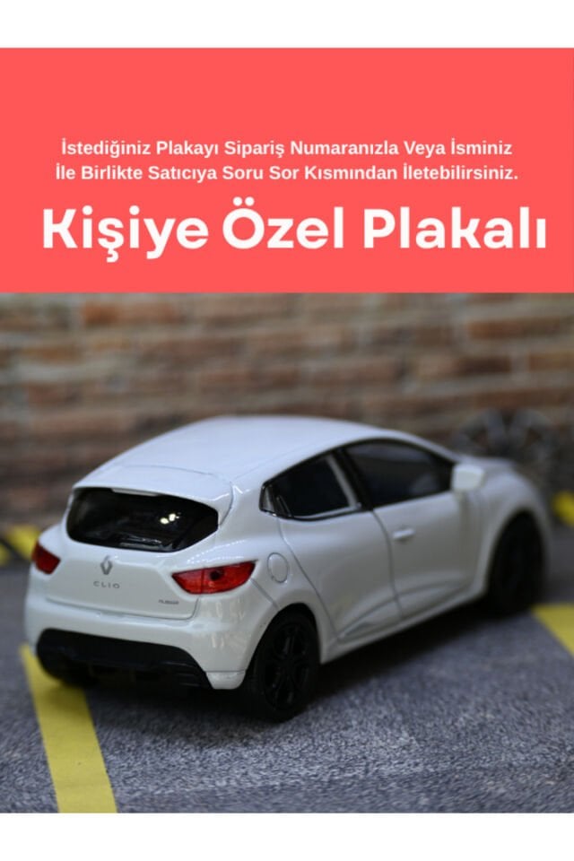 WELLY RENAULT CLIO RS METAL ARABA