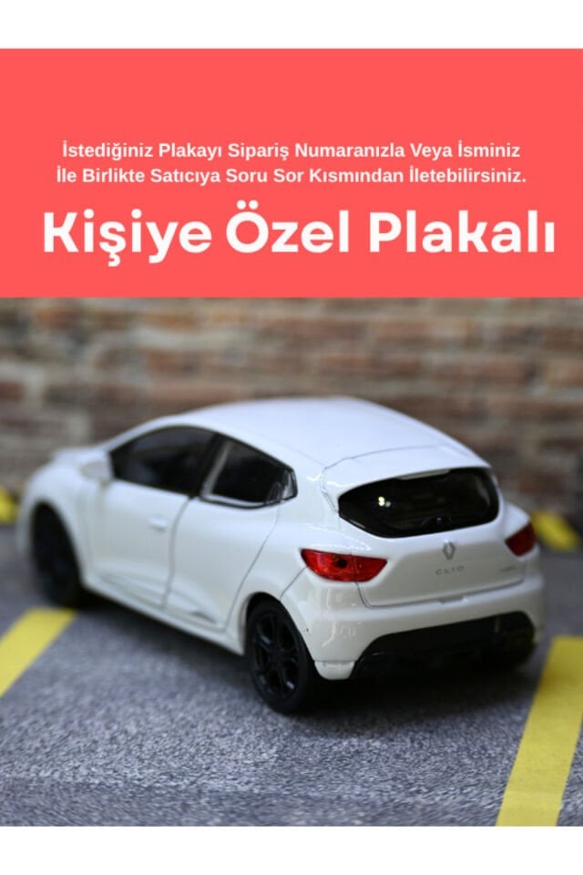 WELLY RENAULT CLIO RS METAL ARABA