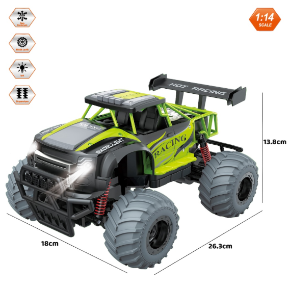 1:14 Şarjlı Off-Road Uzaktan Kumandalı Araba