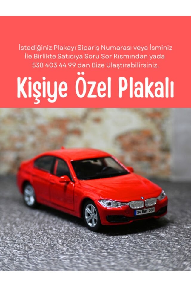 BMW 335İ METAL ARABA WELLY