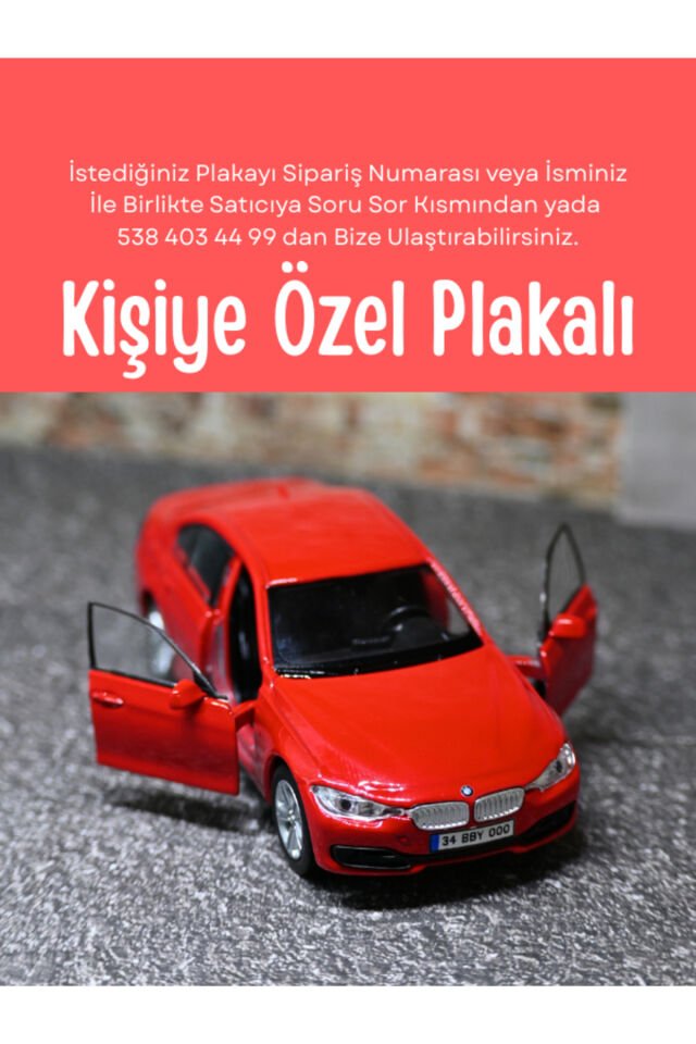 BMW 335İ METAL ARABA WELLY