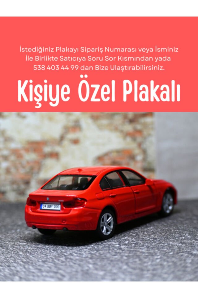 BMW 335İ METAL ARABA WELLY