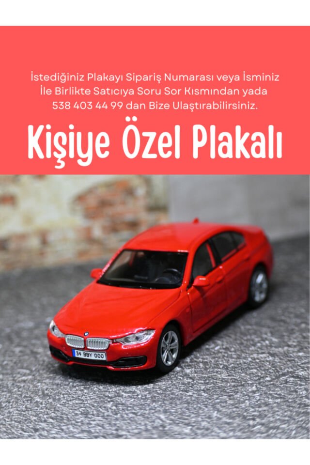 BMW 335İ METAL ARABA WELLY