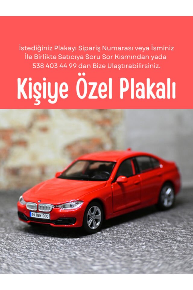 BMW 335İ METAL ARABA WELLY