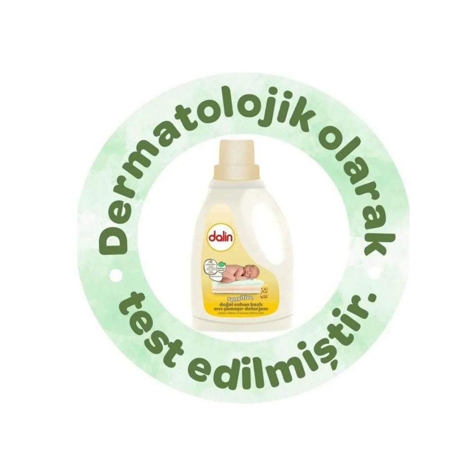 Dalin Doğal Sabun Bazlı Yenidoğan Sıvı Çamaşır Deterjanı 1500 ml